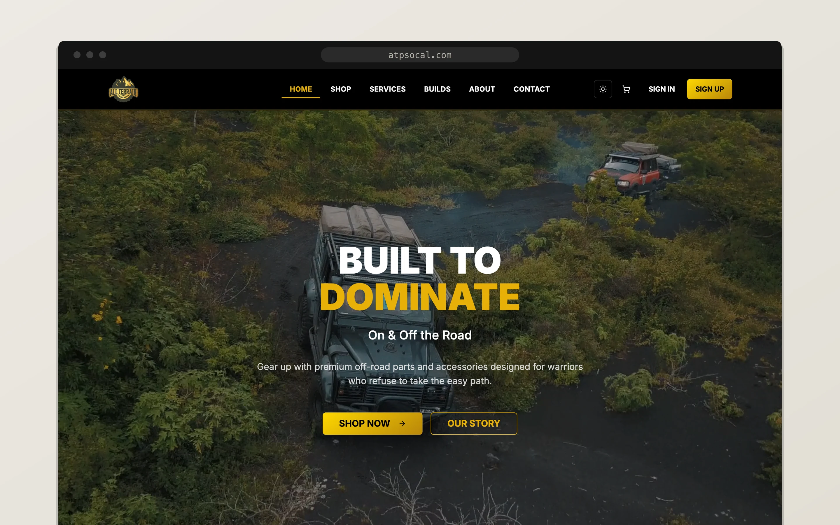 All Terrain Performance project